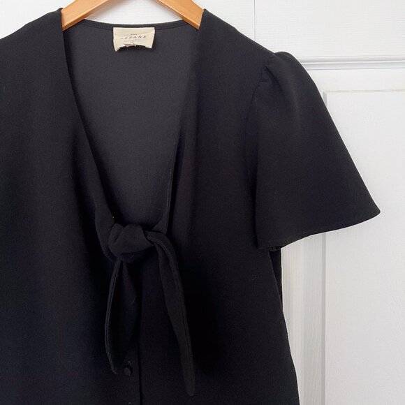 Sezane - Eloine Blouse - Black (EU 36) - Picture 4 of 9